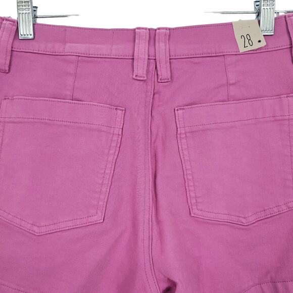 Cosmic Blue Love Womans size 28/6 Jonah Denim Jean Shorts Camelia Rose Pink NEW - Picture 5 of 8